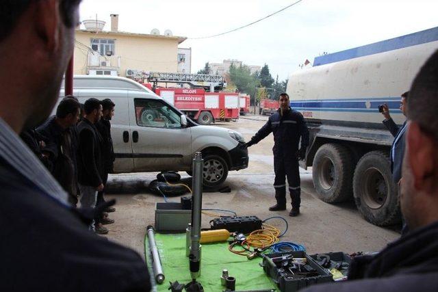 Silopi’de İtfaiye Personellerine İş Güvenliği Eğitimi