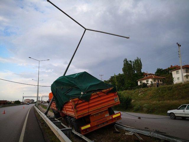 Sungurlu’da Trafik Kazası: 1 Yaralı