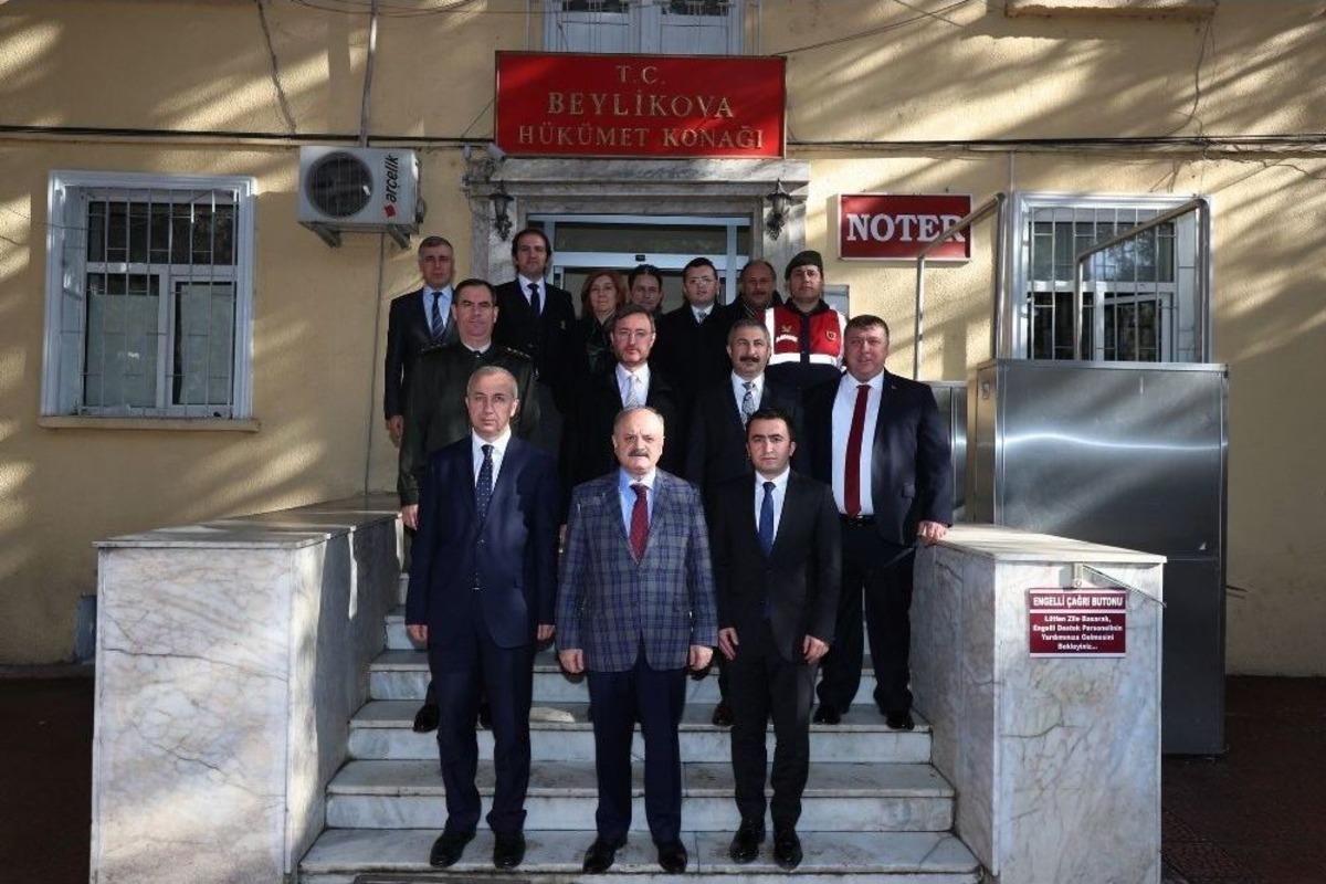 Vali &Ccedil;akacak, Beylikova İl&ccedil;esini Ziyaret Etti