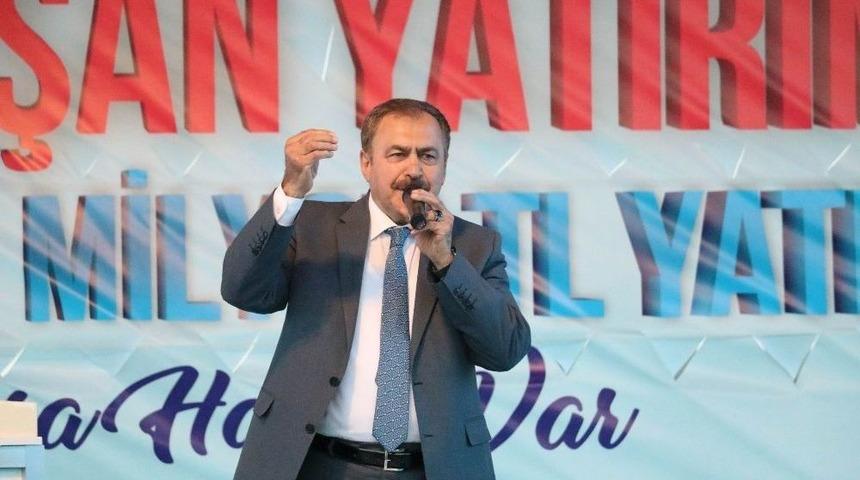 Bakan Eroğlu 1 Milyar Liralık 10 Tesisin Temelini Attı