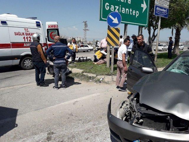 Adana’da Trafik Kazası: 3 Yaralı 3