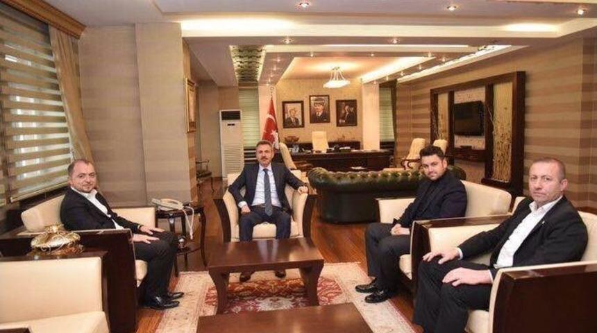 Ak Parti İl Başkanı Karabıyık&rsquo;tan Ağrı Valisi Elban&rsquo;a Ziyaret