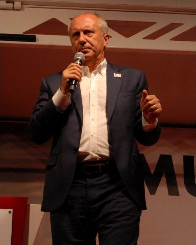 Chp Cumhurbaşkanı Adayı Muharrem İnce: