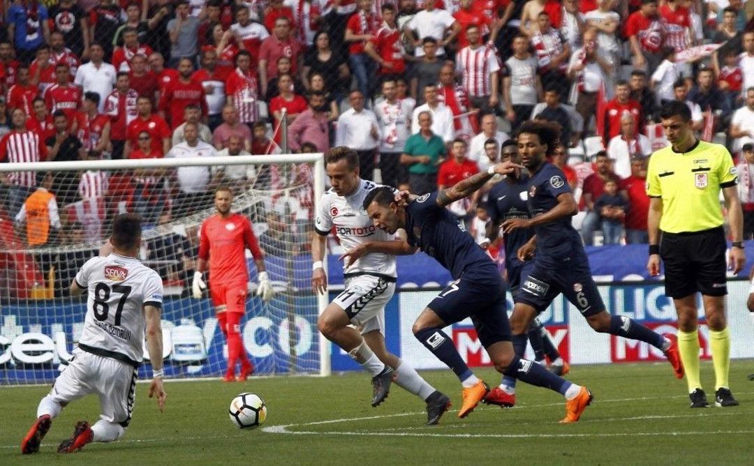 Spor Toto S&uuml;per Lig: Antalyaspor: - Atiker Konyaspor: (ilk Yarı)