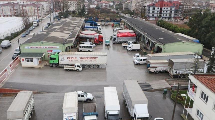 Yalova Halinde 31 Bin Ton Sebze Ve Meyve Satıldı