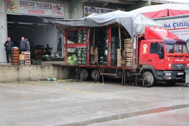 Yalova Halinde 31 Bin Ton Sebze Ve Meyve Satıldı