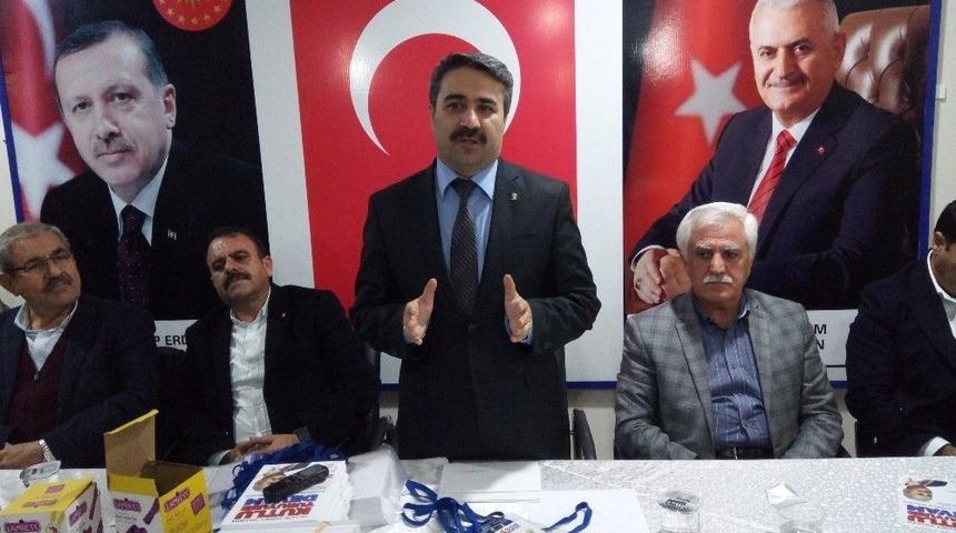 Ak Parti Kahta İl&ccedil;e Başkanlığı İstişare Toplantısı D&uuml;zenlendi
