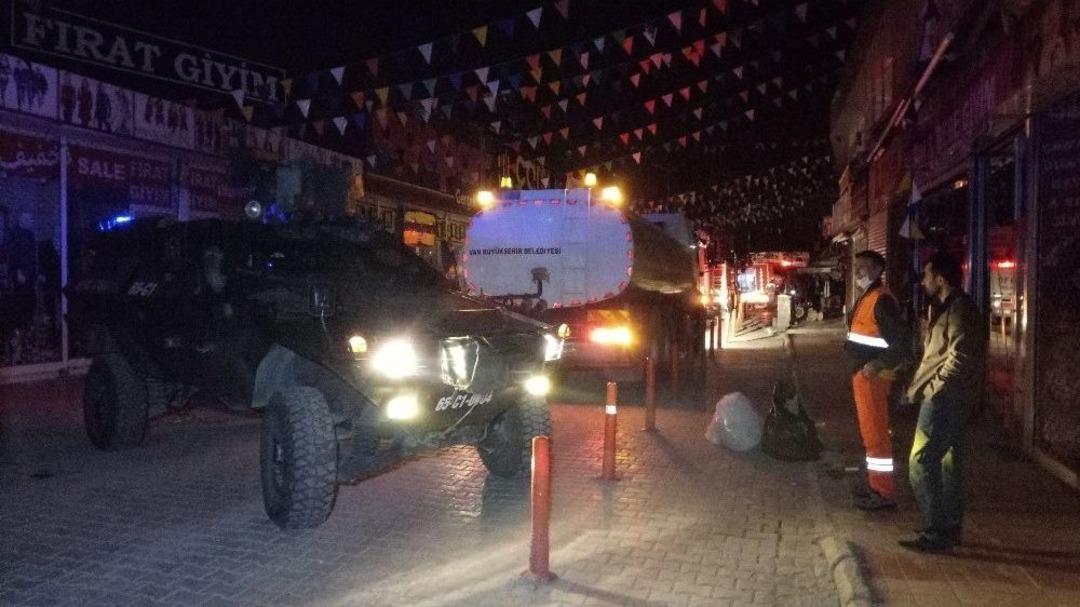 Van&rsquo;da Korkutan Yangın