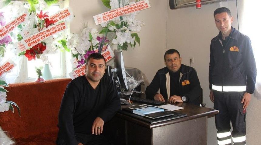 Başkale&rsquo;de İtfaiye Grup Amirliğinde G&ouml;rev Değişikliği