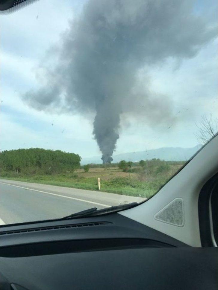 Osb’de Fabrika Yangını G4