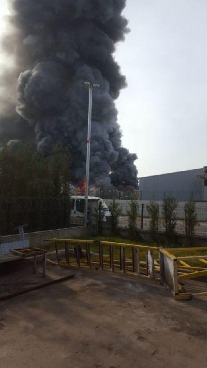 Osb’de Fabrika Yangını G5