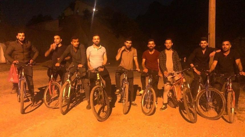 Şemdinli De İftardan Sonra Bisiklet Gezintisi