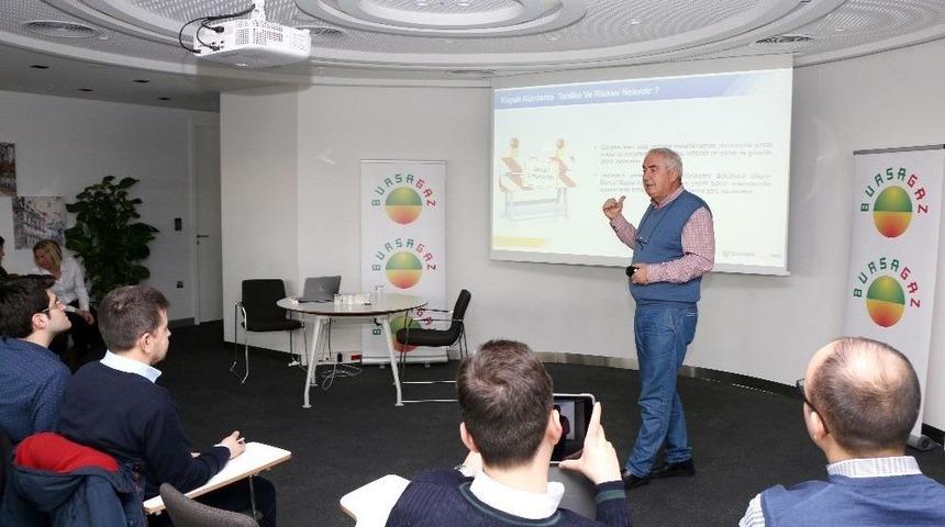 Bursagaz&rsquo;dan T&uuml;rk Telekom Saha Ekibine Doğal Gaz Eğitimi