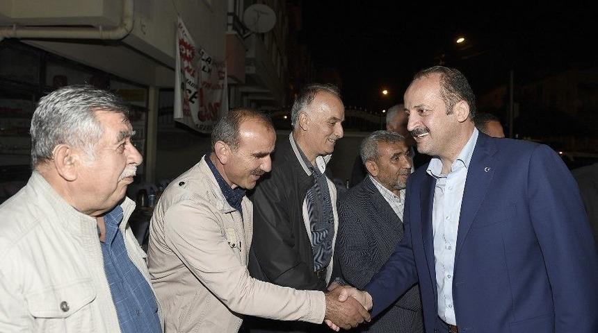 Mamak Belediye Başkanı Akg&uuml;l Sahurda Muhtarlarla Buluştu