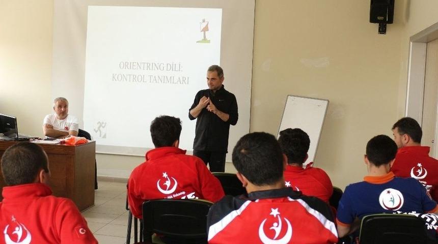 Rize&rsquo;de Umke Personeline &lsquo;oryantiring, Harita Ve Pusula Kullanımı&rsquo; Eğitimi