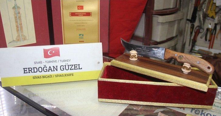 Cumhurbaşkanı Erdoğan’a Özel Bıçak G1