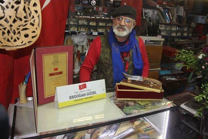 Cumhurbaşkanı Erdoğan’a Özel Bıçak G3