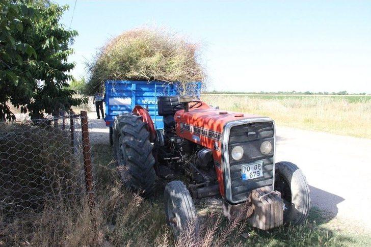 Karaman’da Traktörden Düşen Anne Ve 2 Çocuğunun Üzerinden Teker Geçti G5