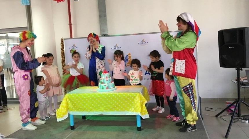&Ccedil;ocuklar Doğum G&uuml;n&uuml;n&uuml; Nissara Avm&rsquo;de Kutladı