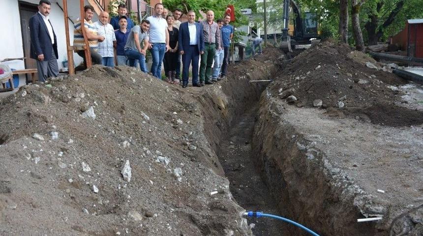 Görele Belediyesi İlçenin Su İhtiyacını Karşılayacak Çalışması Başlattı