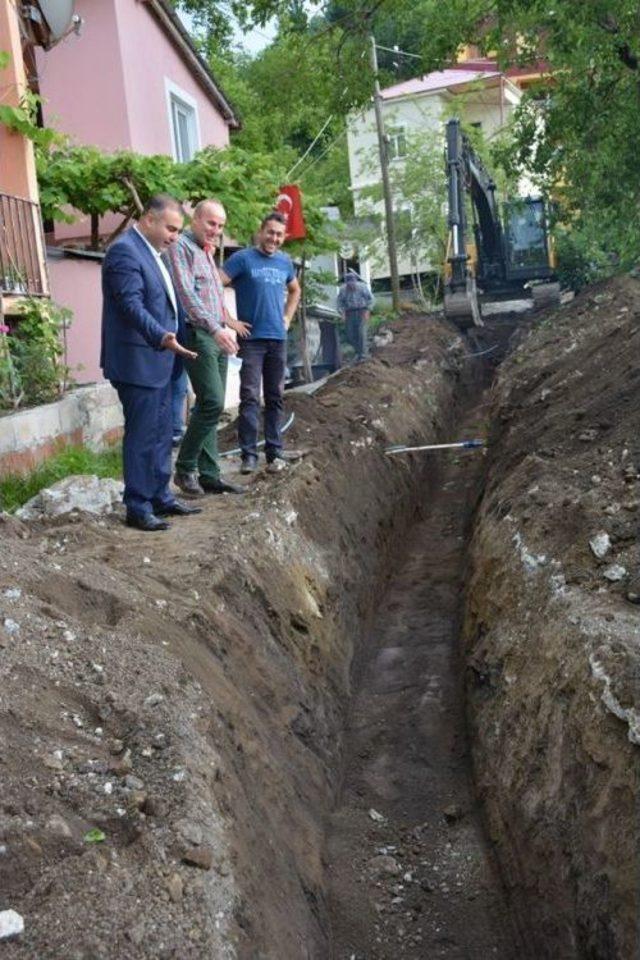 Görele Belediyesi İlçenin Su İhtiyacını Karşılayacak Çalışması Başlattı