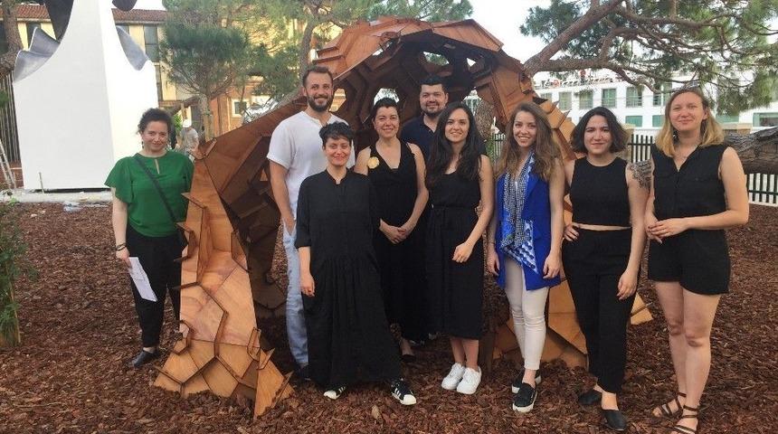 Bilgi &Uuml;niversitesi &Ouml;ğrencilerinin Eseri Venedik Mimarlık Bianeli&rsquo;nde