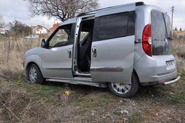 Uşak&rsquo;ta Polis Aracına Ateş A&ccedil;an Zanlı Yakalandı 1