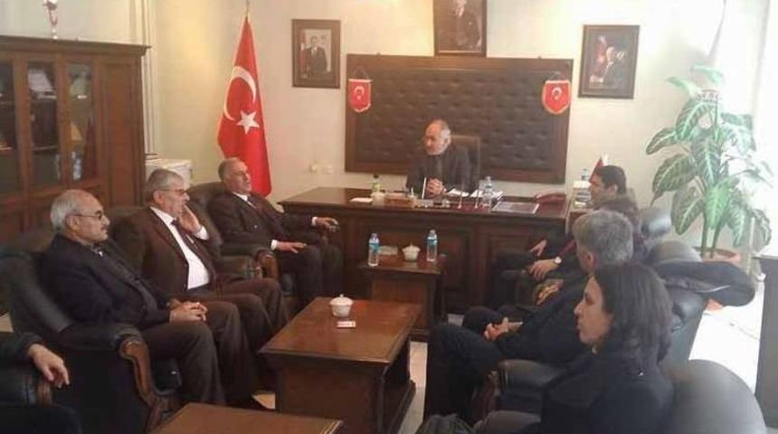 Ak Parti Heyetinden Başkan &Ouml;zen&rsquo;e Ziyaret