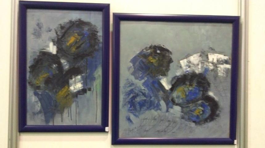 Ressam Hacer Kara&ccedil;or 6. Kişisel Sergisini Sanatseverler İle Buluşturdu