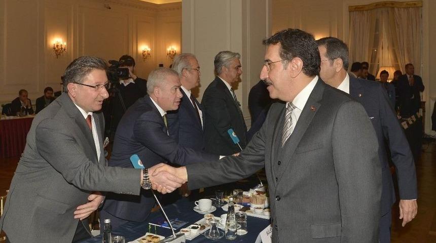 Nazilli Ticaret Odası Başkanı Arslan, Sorunları Bizzat Bakan T&uuml;fenk&ccedil;i&rsquo;ye Aktardı