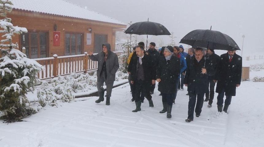 Aktaş&rsquo;tan Kar Altında İnceleme