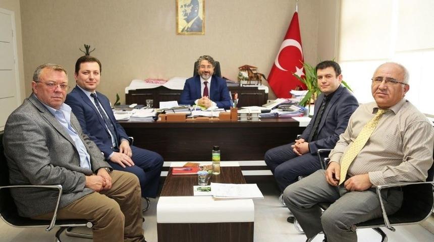 Uşak Belediyesi&rsquo;nde G&ouml;rev Devir Teslimi Yapıldı