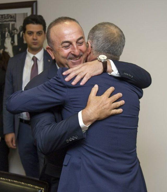 Bakan &Ccedil;avuşoğlu, Trabzonspor Başkanı Ağaoğlu&rsquo;nu Kabul Etti 3