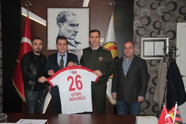 Albay Ağaoğlu’ndan Eskişehirspor’a Ziyaret