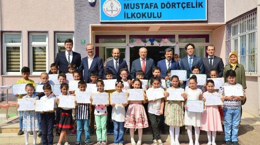 Başkan Edebali Karne Sevincine Ortak Oldu