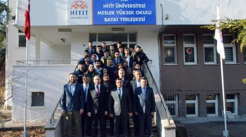 Rekt&ouml;r Alkan&rsquo;dan Bayat Myo&rsquo;da İnceleme