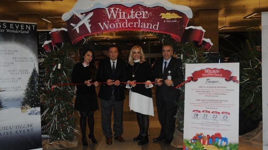 Atat&uuml;rk Havalimanı&rsquo;nda Kış Alış Veriş Festivali Başladı