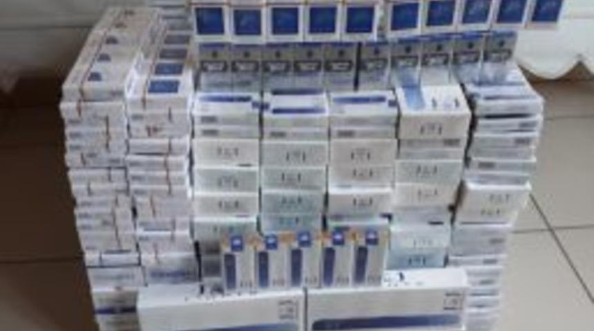 Motosikletle Ka&ccedil;ak Sigara Sevkiyatına 2 G&ouml;zaltı