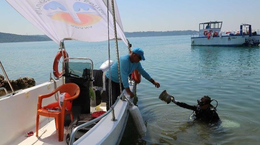 Seyhan Baraj G&ouml;l&uuml;&rsquo;nde Temizlik