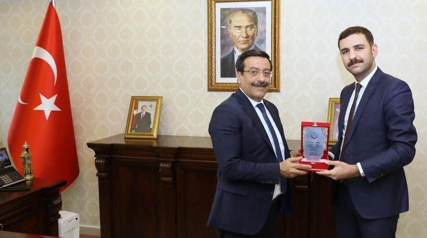 Araştırma Hastanesinden Başkan Atilla&rsquo;ya Ziyaret