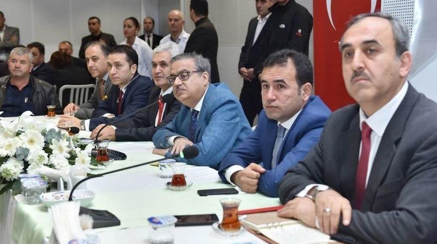 Vali Su, Yenişehir İlçe Muhtarlarıyla Buluştu