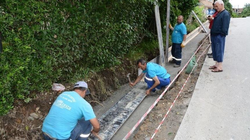 Kartepe&rsquo;de Yağmursuyu &Ouml;nlemleri Arttırılıyor