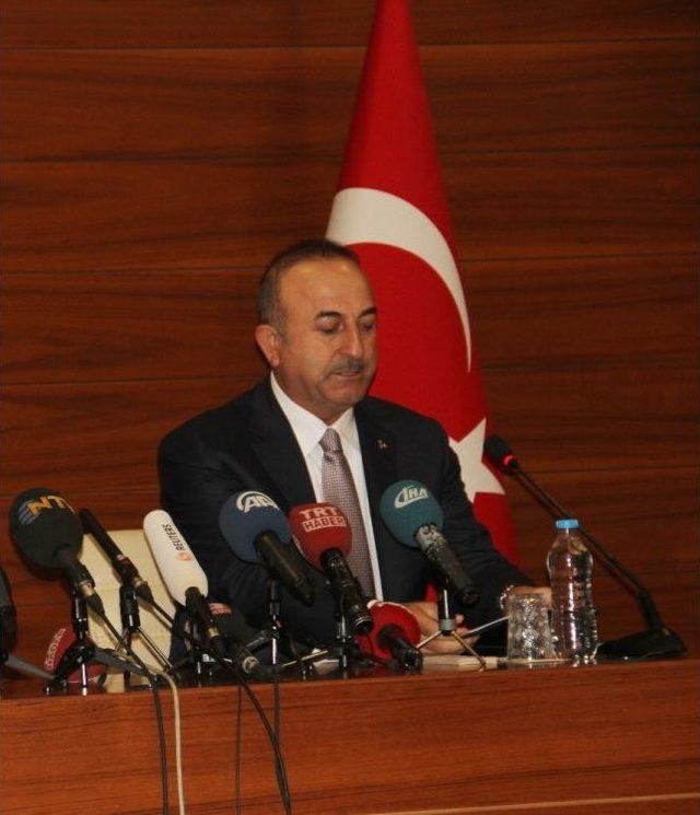 Dışişleri Bakanı Çavuşoğlu: “abd’nin Geri Adım Atması İçin Her Türlü Çabayı Sarf Edeceğimizi Söylemiştik”