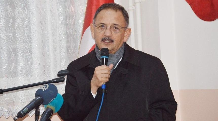 Bakan &Ouml;zhaseki: &ldquo;t&uuml;rkiye&rsquo;nin Yeraltında Deprem, Yer&uuml;st&uuml;nde Fet&ouml; Ve Pkk Belaları Var&rdquo;