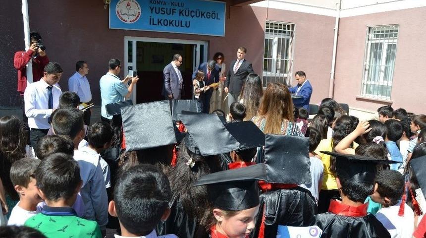 Kulu&rsquo;da 8 Bin 73 &Ouml;ğrenci Karnelerini Aldı