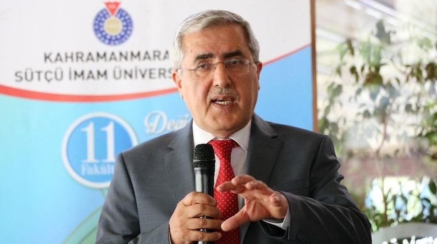 Ksü Rektörü Prof. Dr. Can: "yöneticiler De Eğitim Sürecinden Geçmeli"