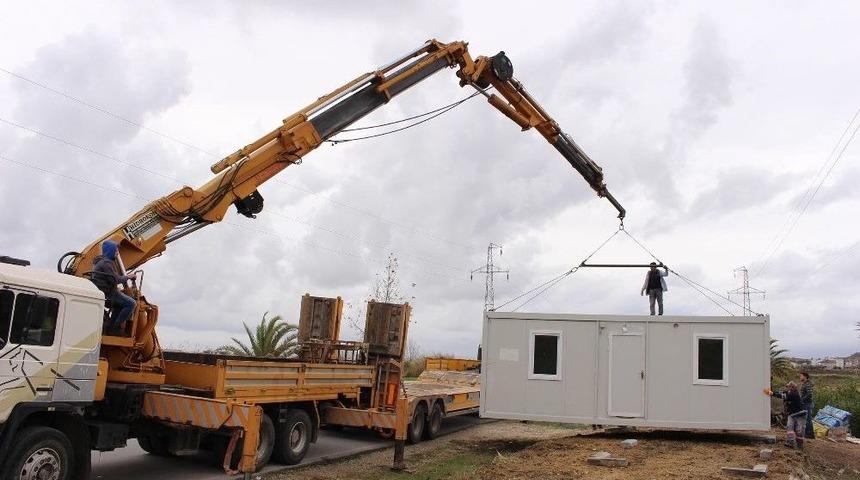 Büyükşehir’den 87 Vatandaşa Konteyner Desteği