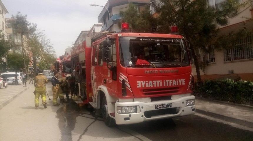 Maltepe&rsquo;de Korkutan Yangın