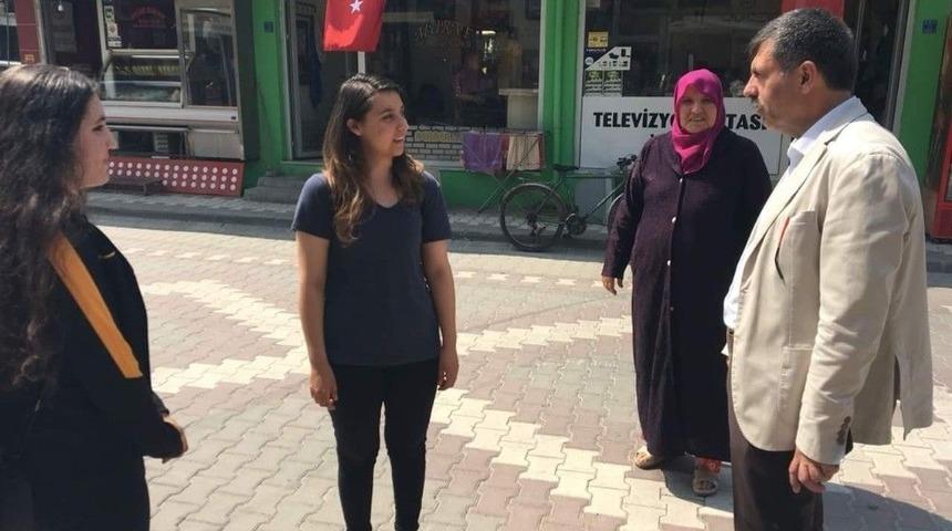 Başkan Cankul Se&ccedil;im &Ccedil;alışmalarına Katılıyor