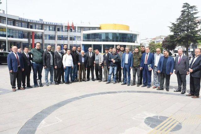 Başkan Dursun Ay, Basın İle &Ccedil;ay Simit Sohbeti Yaptı 2